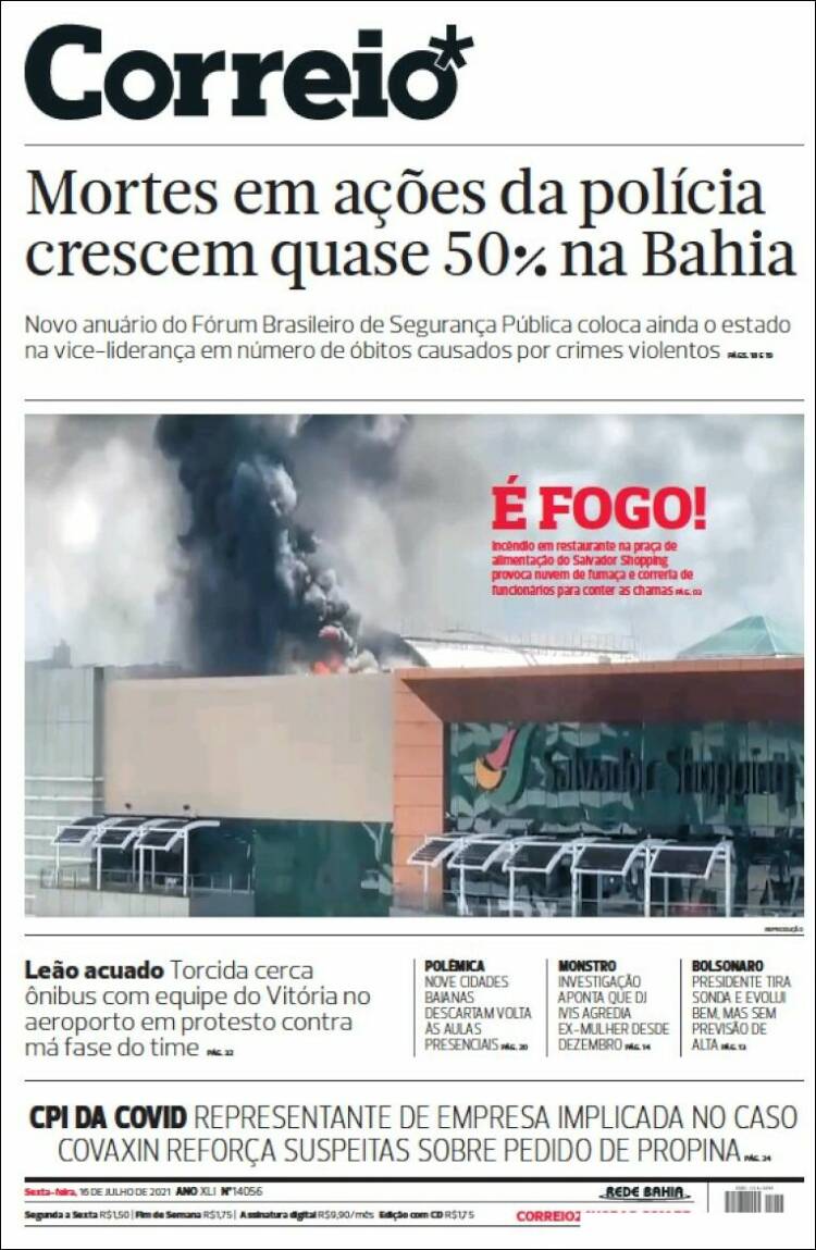 Portada de Correio* (Brasil)