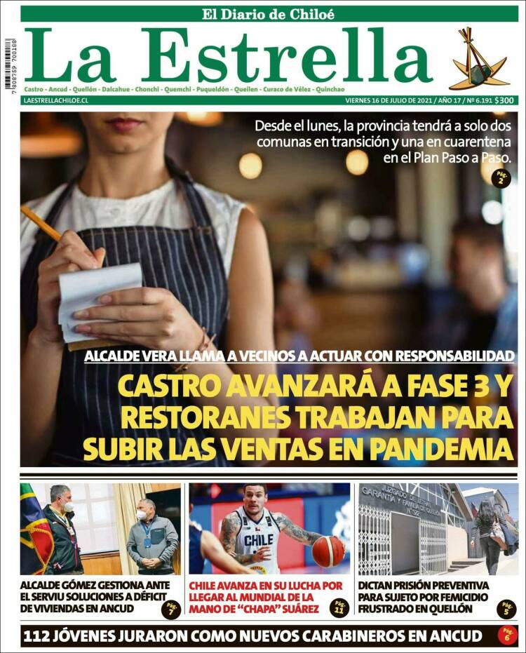 Portada de Estrella de Chiloé (Chile)