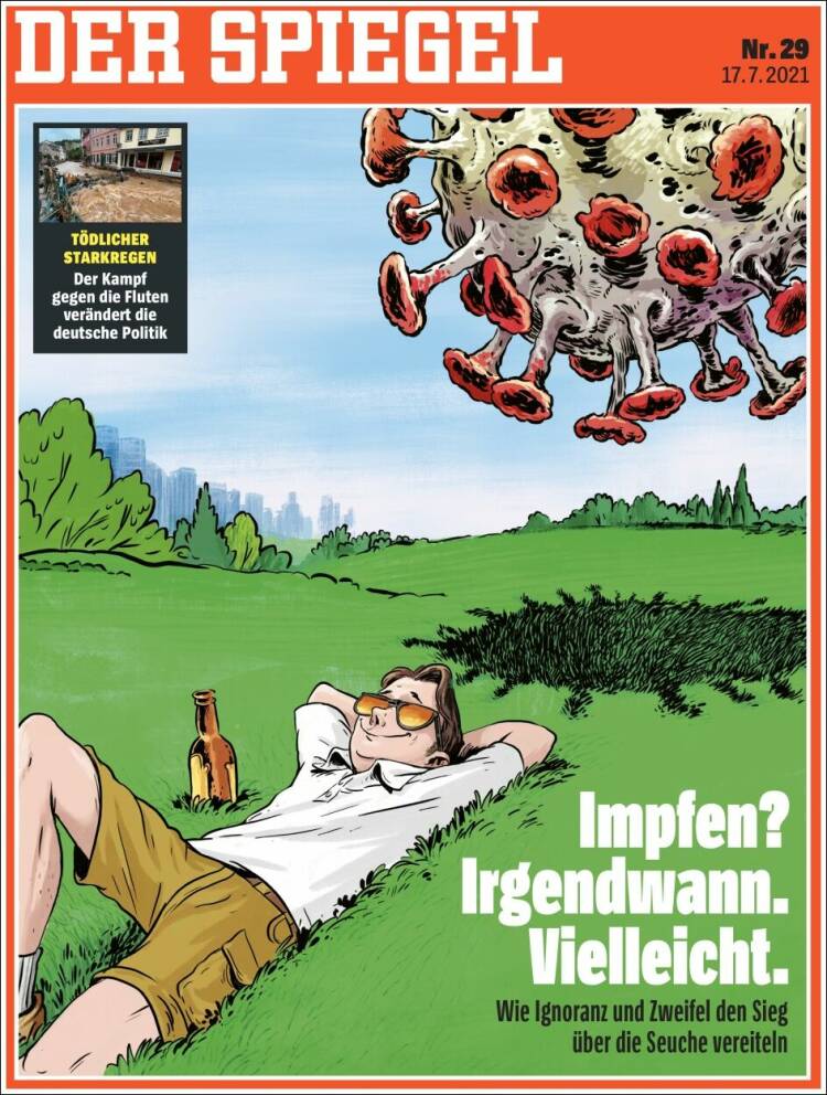 Portada de Der Spiegel (Alemania)