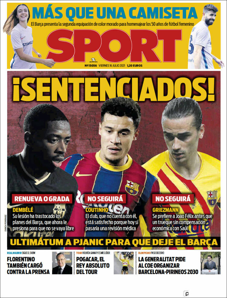 Portada de Sport (España)