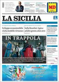 Portada de La Sicilia (Italia)