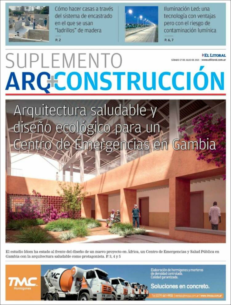 Portada de El Litoral Corrientes (Argentina)