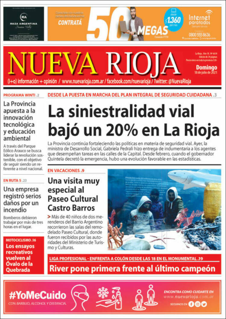 Portada de Nueva Rioja (Argentina)