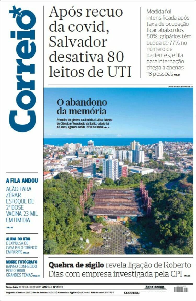 Portada de Correio* (Brasil)