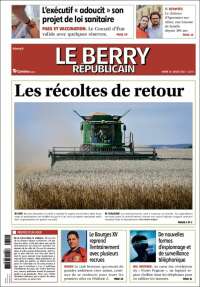 Portada de Berry Republicain (Francia)