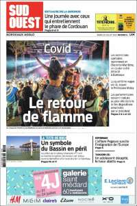 Portada de Sud Ouest (Francia)