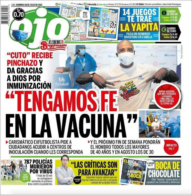 Portada de Ojo (Per&uacute;)