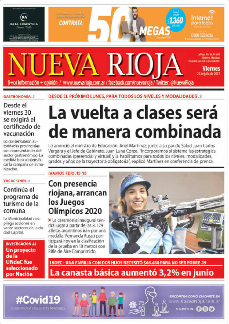 Portada de Nueva Rioja (Argentina)