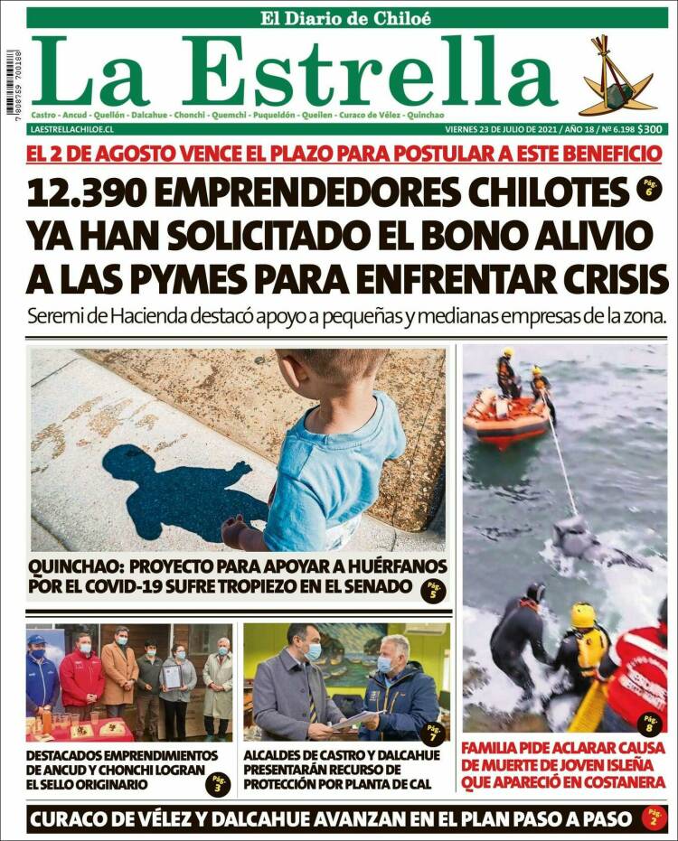 Portada de Estrella de Chiloé (Chile)