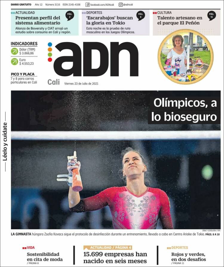 Portada de ADN - Cali (Colombia)