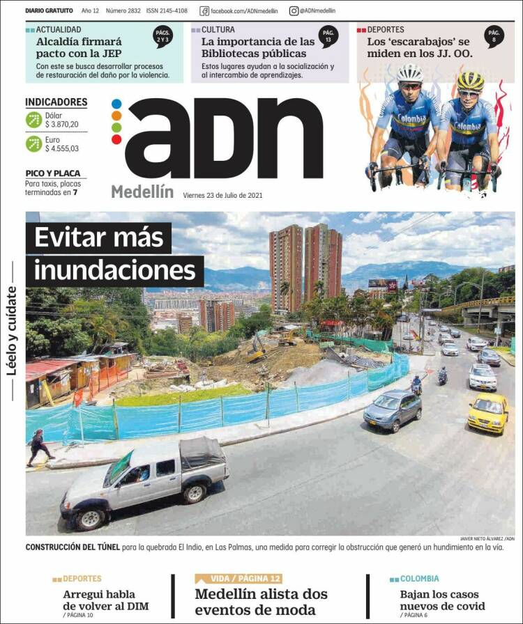 Portada de ADN - Medellín (Colombia)