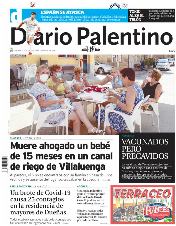 Portada de Diario Palentino (España)