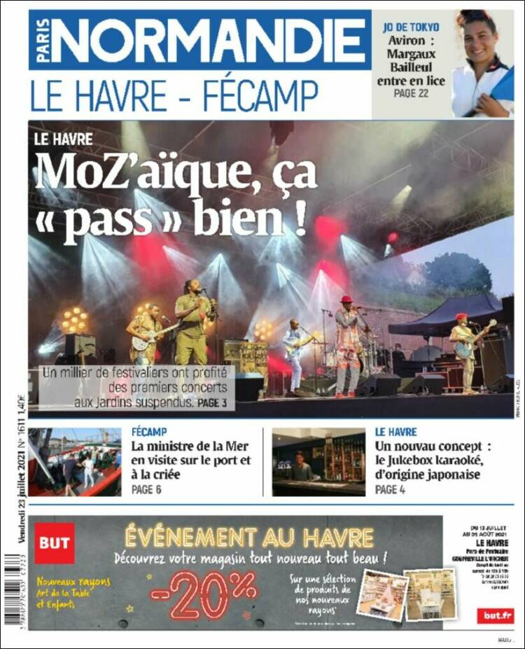 Portada de Le Havre Libre (Francia)