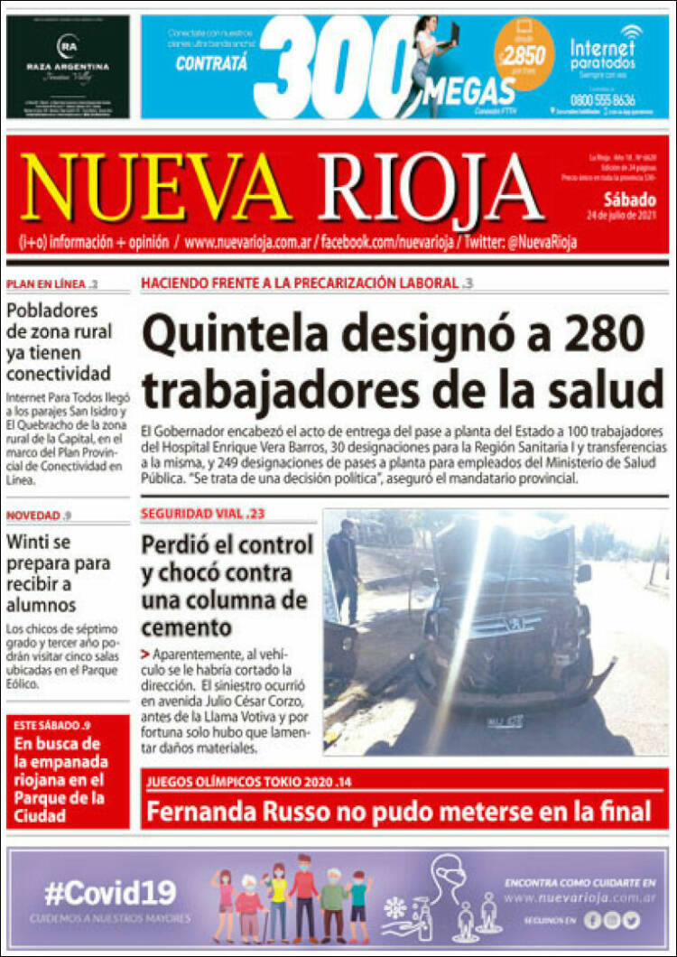 Portada de Nueva Rioja (Argentina)