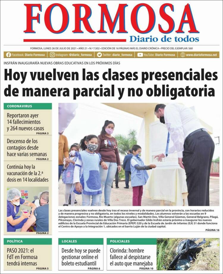 Portada de Formosa (Argentina)