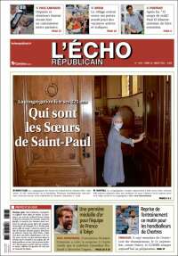 Portada de L'Echo Républicain (Francia)