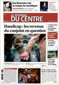 Portada de Le Journal du Centre (Francia)