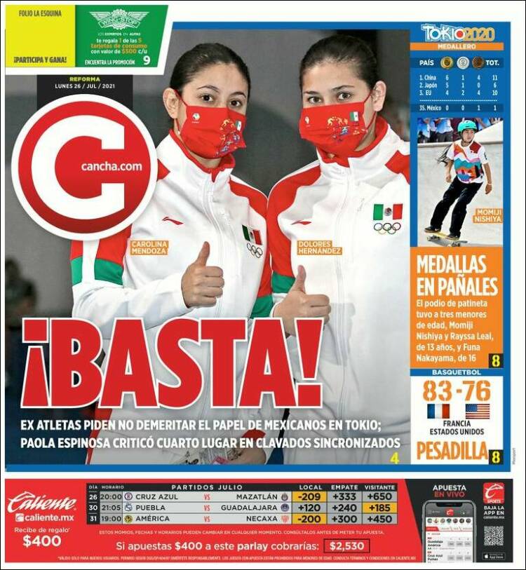 Portada de Cancha (M&eacute;xico)