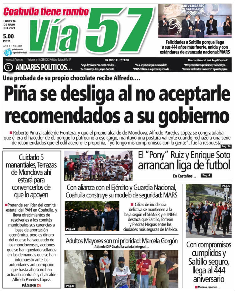 Portada de Via57 (M&eacute;xico)