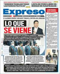 Portada de Expreso (Perú)