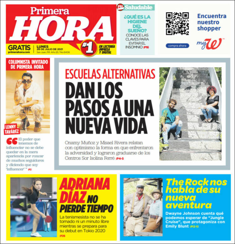 Portada de Primera Hora (Puerto Rico)
