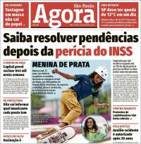 Portada de Jornal Agora (Brasil)