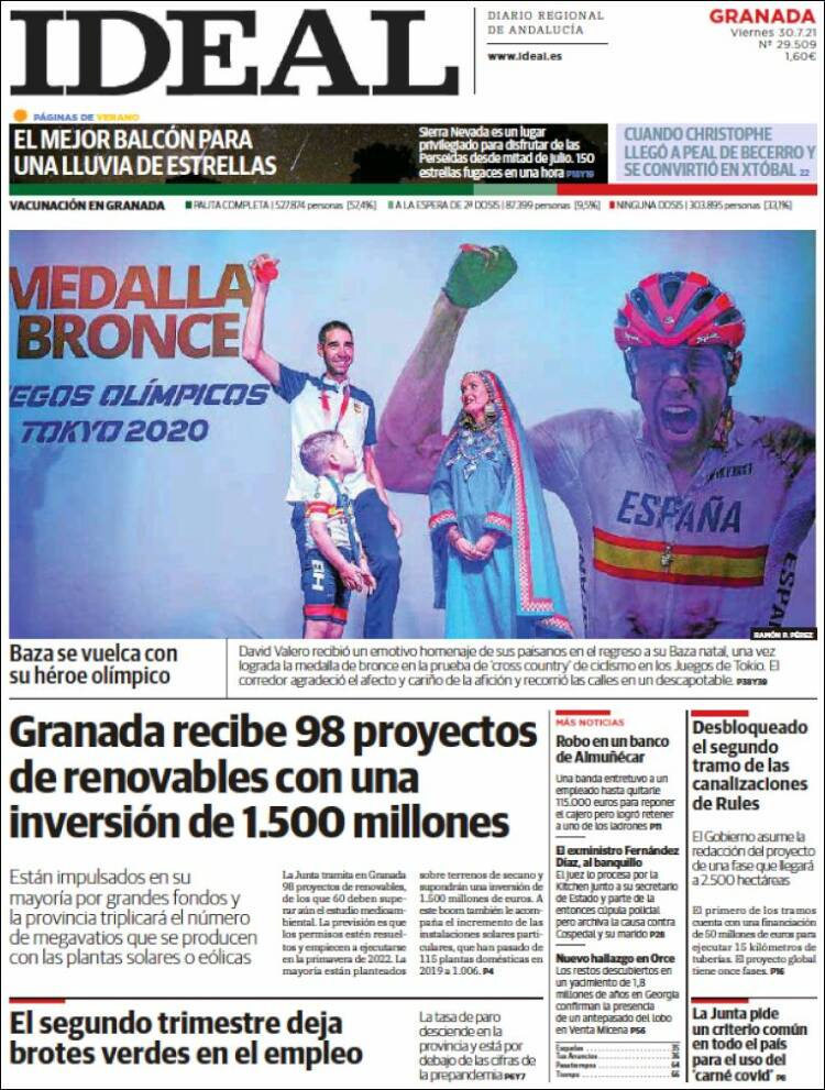 Portada de Ideal (España)