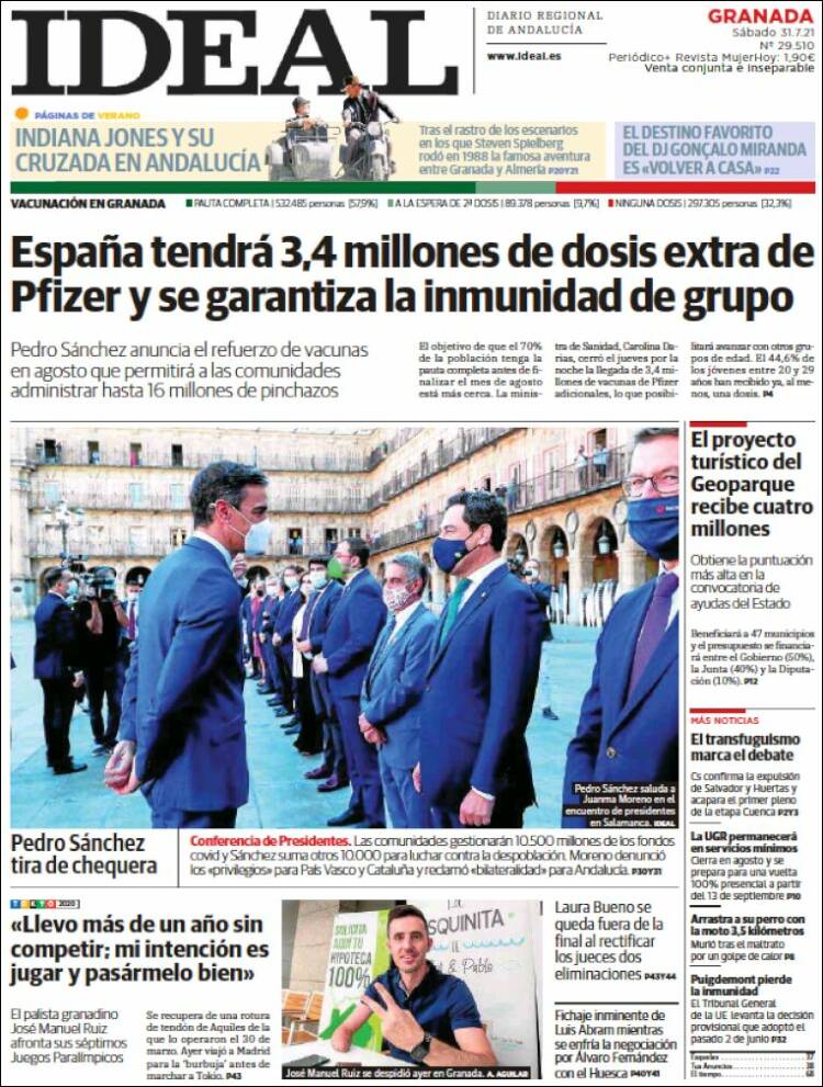 Portada de Ideal (España)