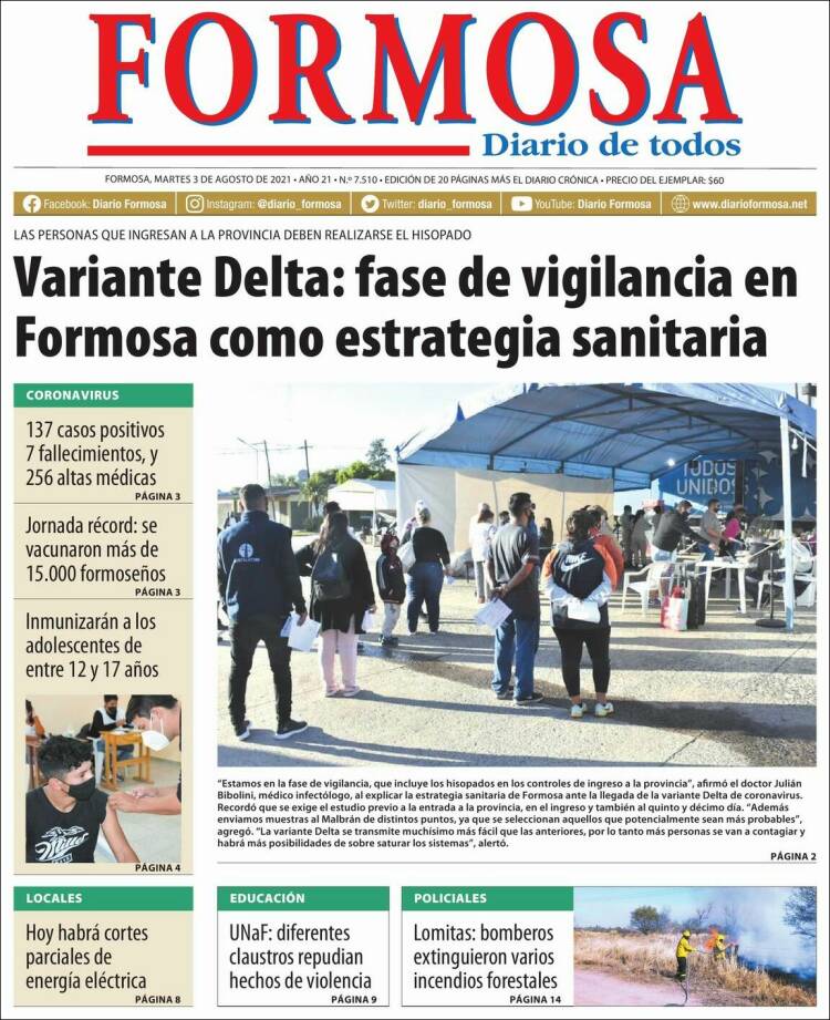 Portada de Formosa (Argentina)