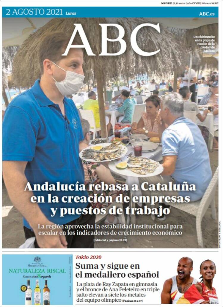 Portada de ABC (España)