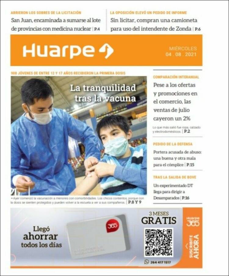 Portada de Huarpe (Argentina)