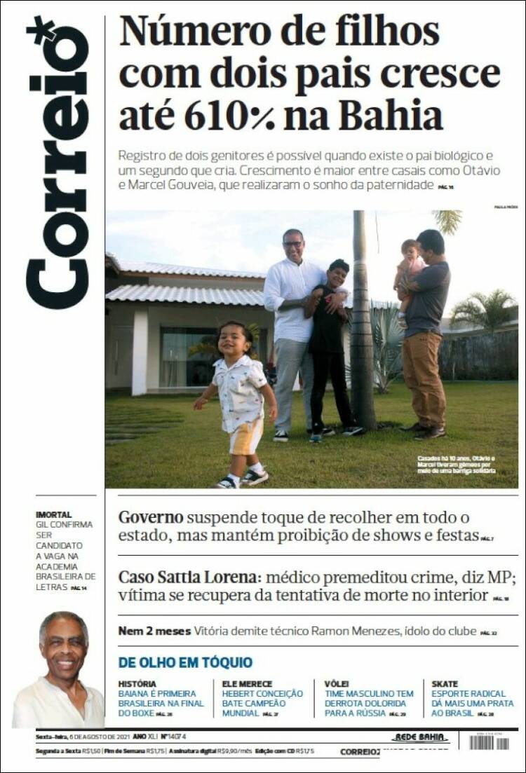 Portada de Correio* (Brasil)