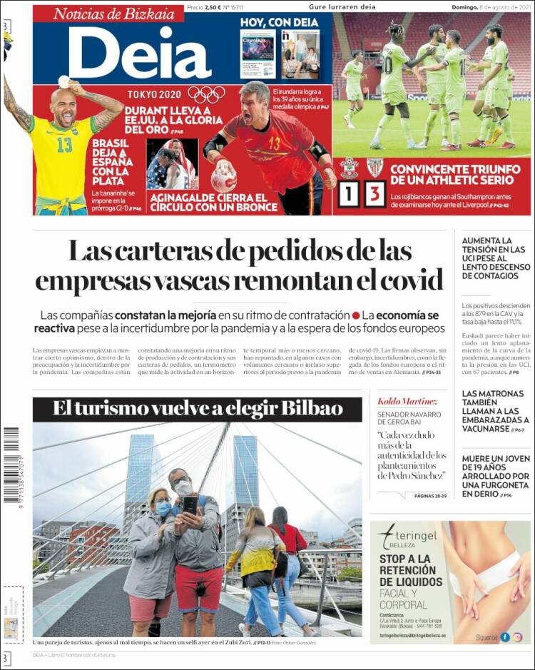 Portada de Deia (España)