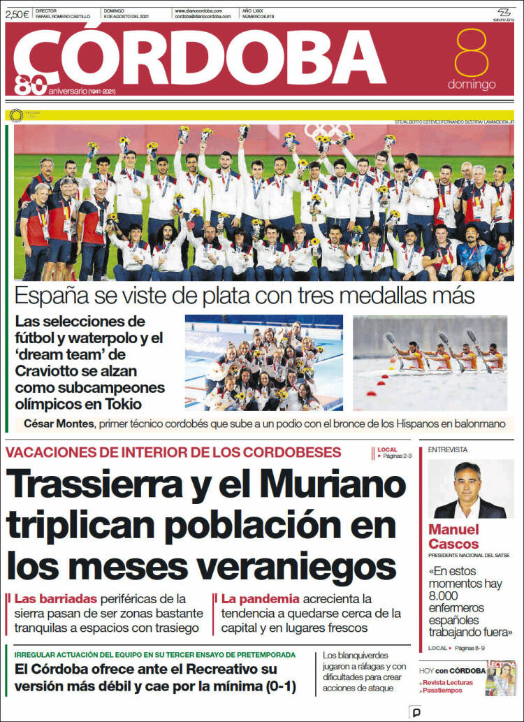 Portada de Diario de Córdoba (España)