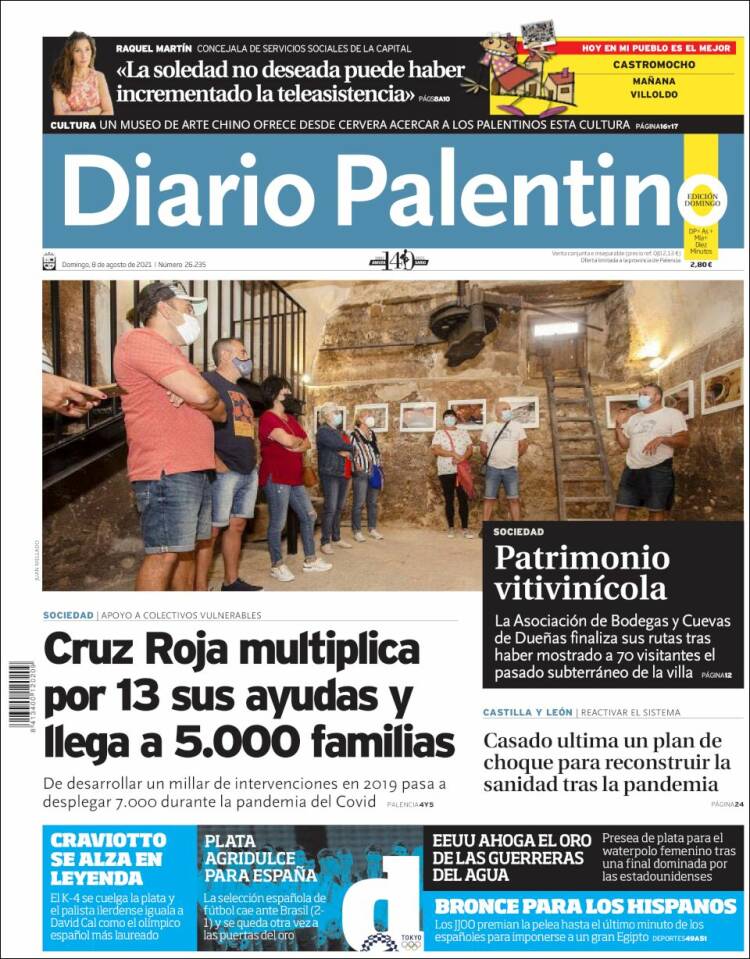 Portada de Diario Palentino (España)