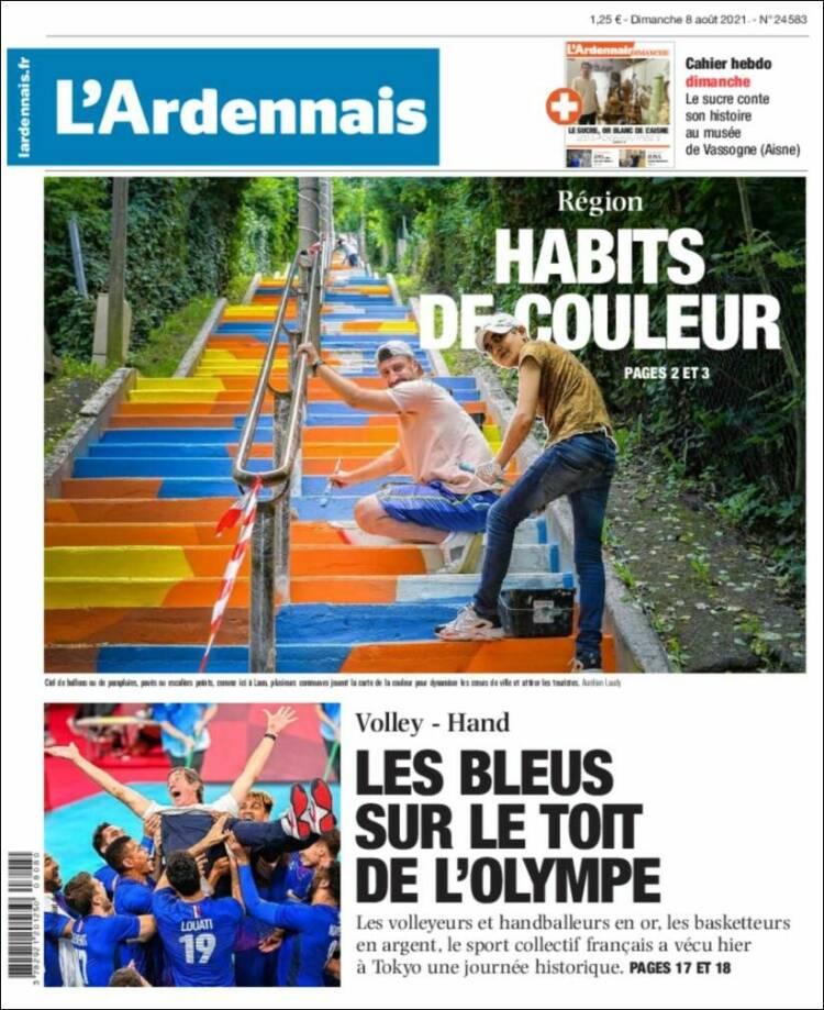 Portada de L'Ardenais (Francia)