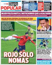 Portada de Diario Popular (Argentina)