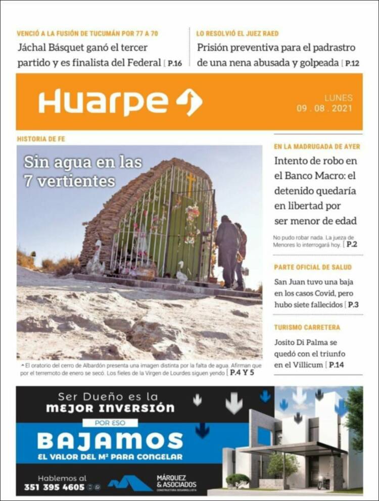 Portada de Huarpe (Argentina)