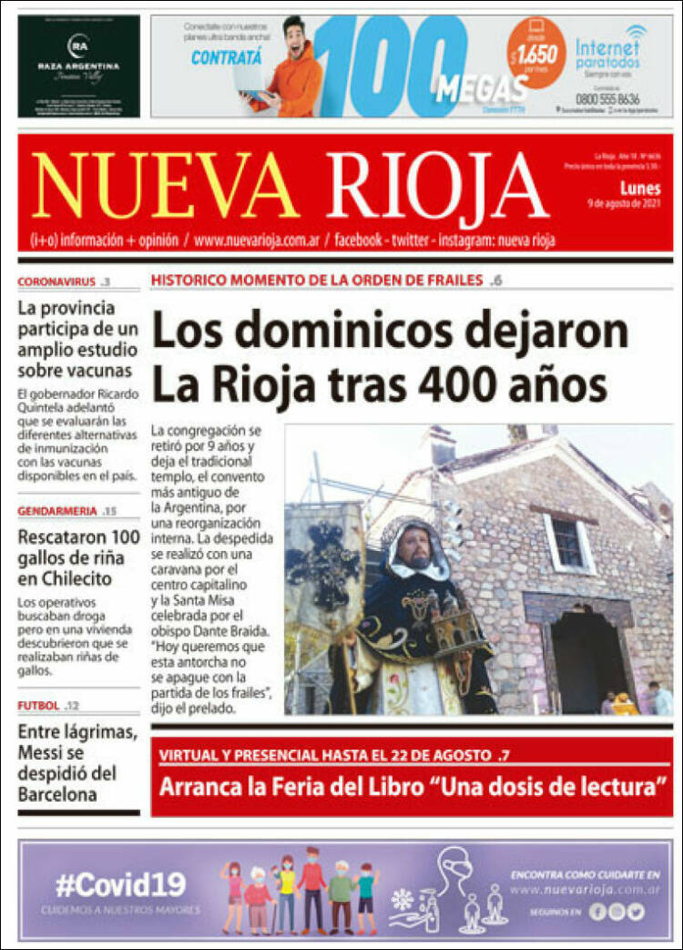 Portada de Nueva Rioja (Argentina)