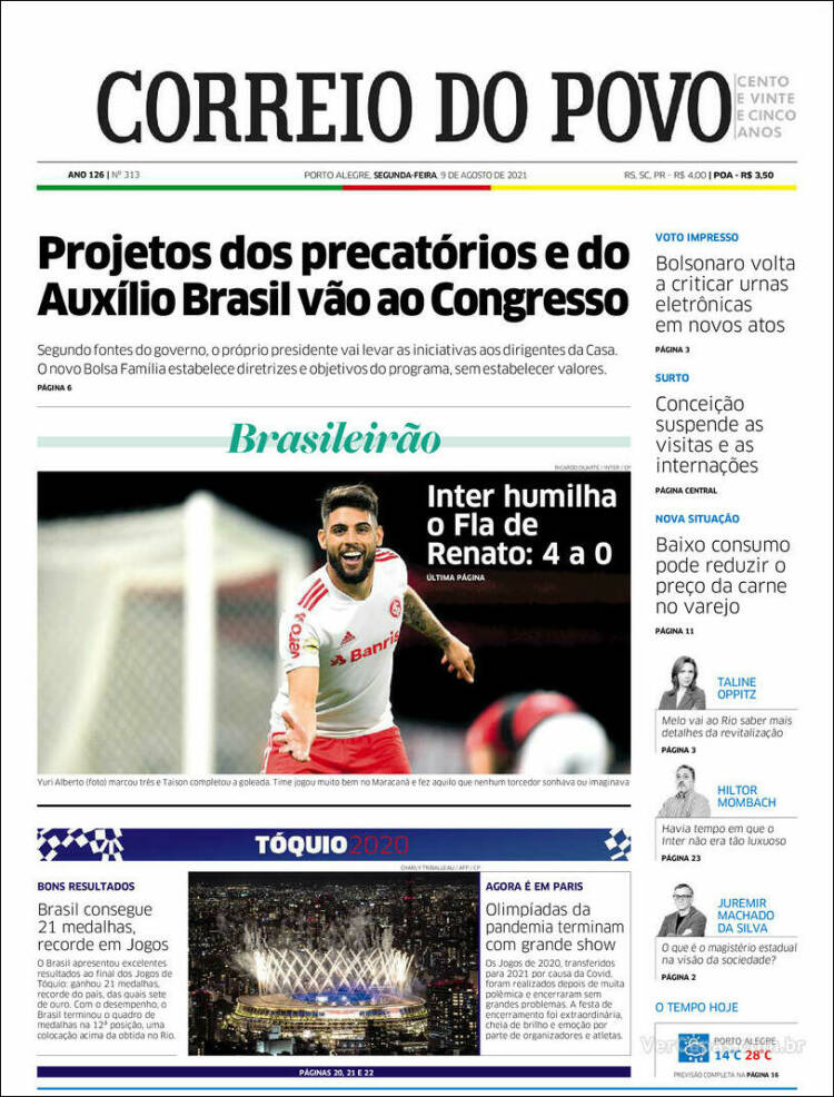 Portada de Correio Do Povo (Brasil)