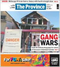 Portada de The Province (Canadá)