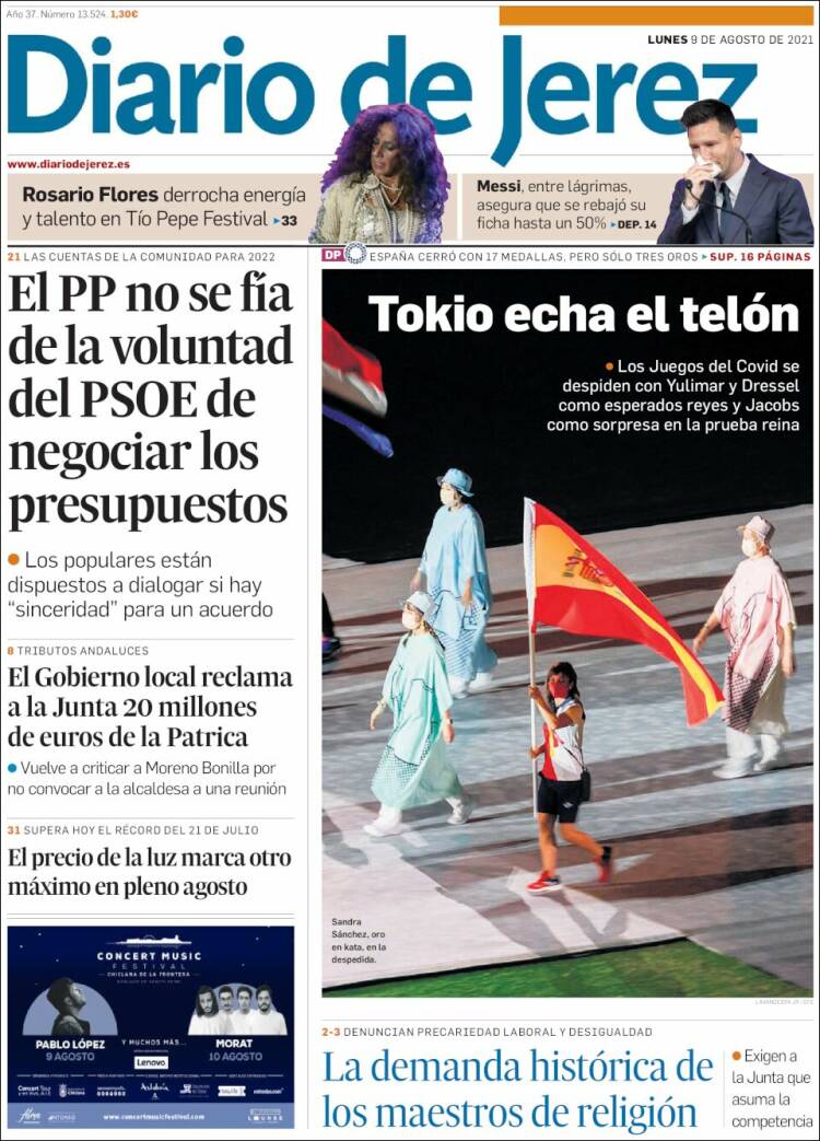 Portada de Diario de Jerez (Espa&ntilde;a)