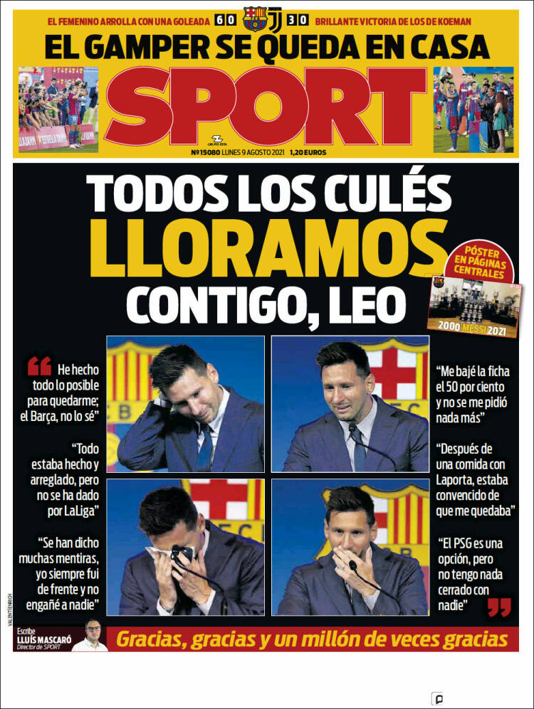 Portada de Sport (España)