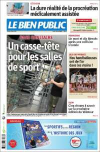 Portada de Le Bien Public (France)