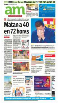 Portada de Al Día A.M. (México)