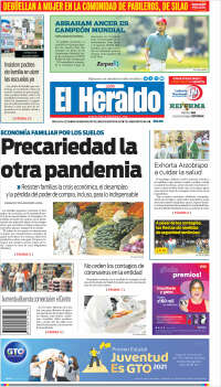 Portada de El Heraldo de León (México)