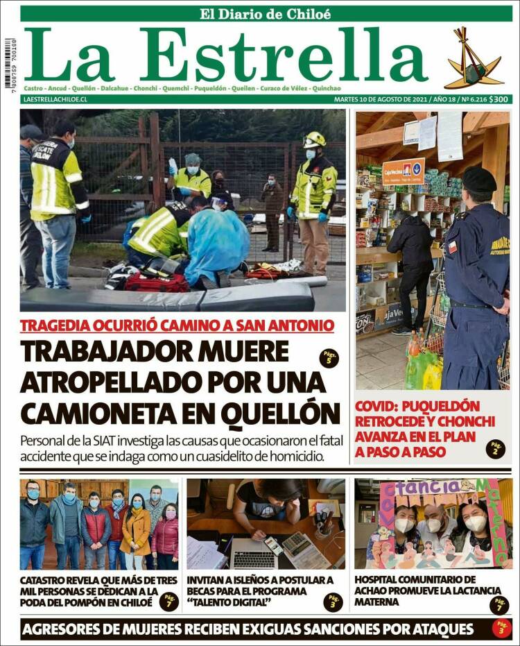 Portada de Estrella de Chiloé (Chile)