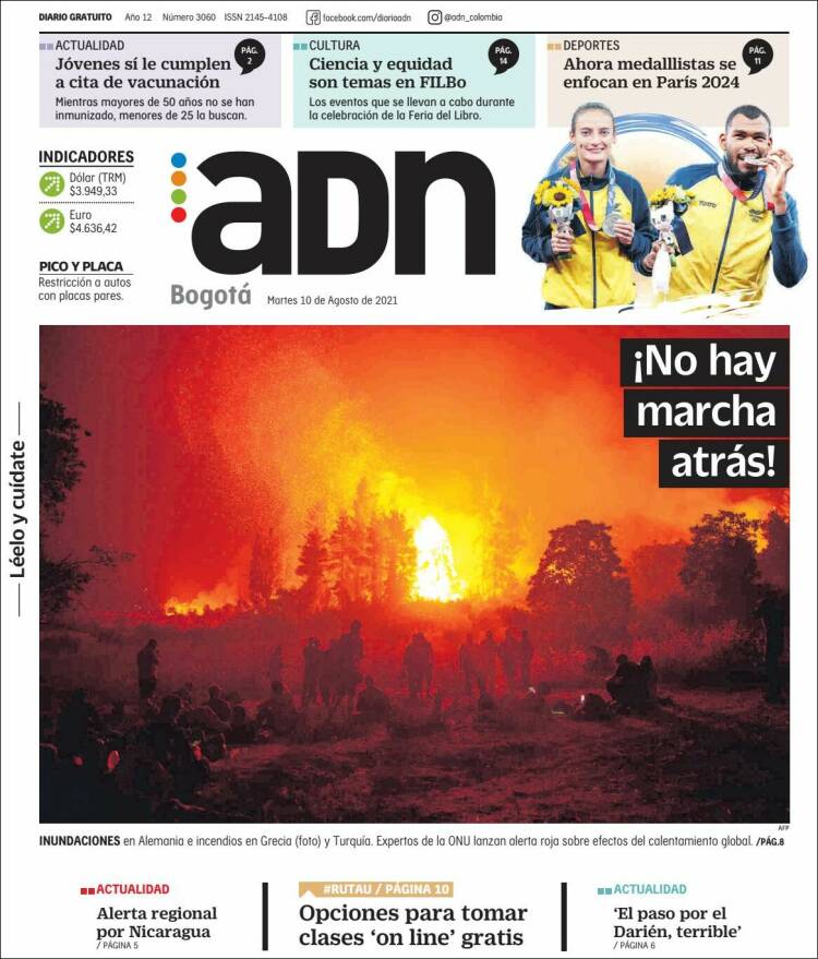 Portada de ADN - Bogotá (Colombia)