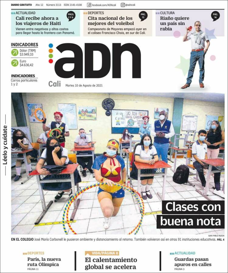 Portada de ADN - Cali (Colombia)