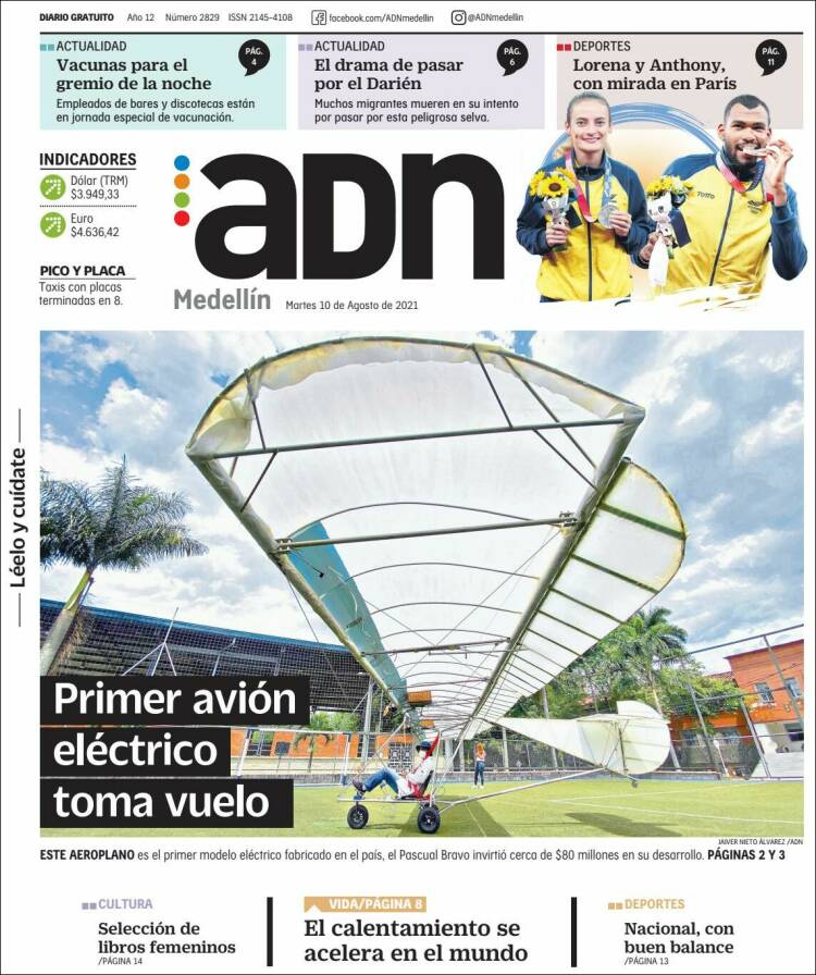 Portada de ADN - Medellín (Colombia)